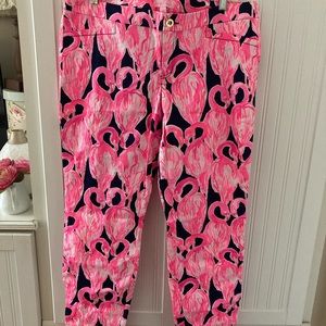 Lilly Pulitzer crop pants size 14